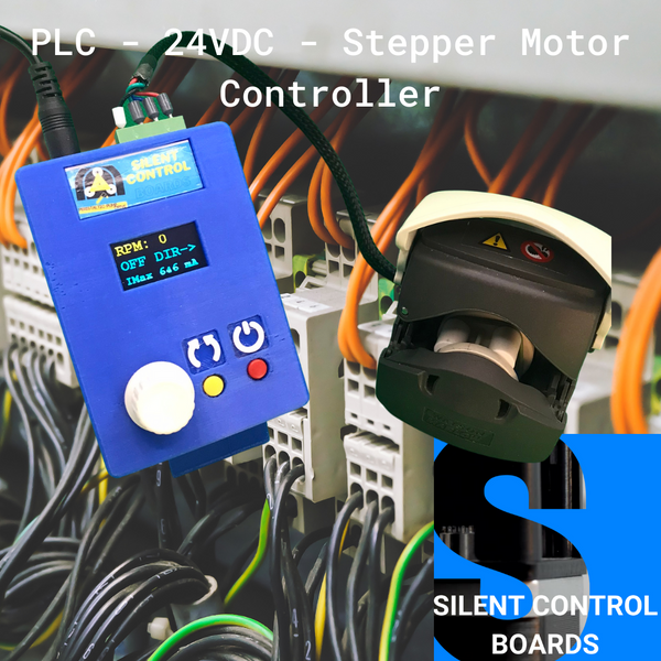 StepperMotor Controller - PLC 24V Peristaltic Pump 114ST Watson-Marlow